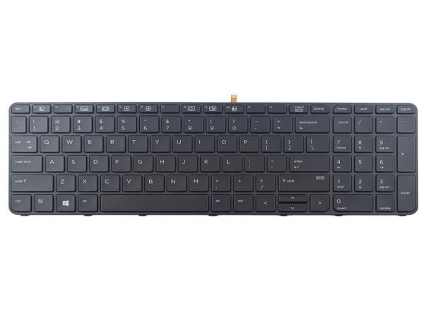 HP 827029-031, Tangentbord, Engelska (Storbritannien), HP, ProBook 455 G3
