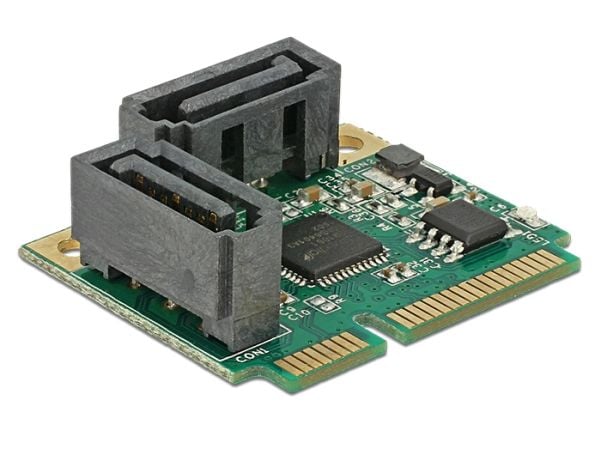 Delock - Lagringskontroll - SATA 6 Gb/s - Mini PCI