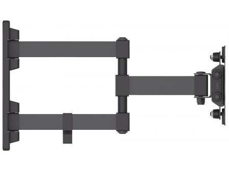 Manhattan 461382, 20 kg, 33 cm (13"), 68,6 cm (27"), 75 x 75 mm, 100 x 100 mm, Svart