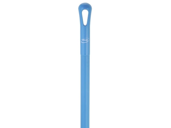 Skaft Ultra hygiejnisk Ø34x1500 mm med Gevind PP Blå,stk