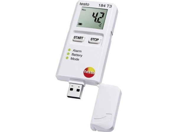 testo 0572 1843 184 184 T3 Temperatur-datalogger Mål lämpötila -35 til +70 °C