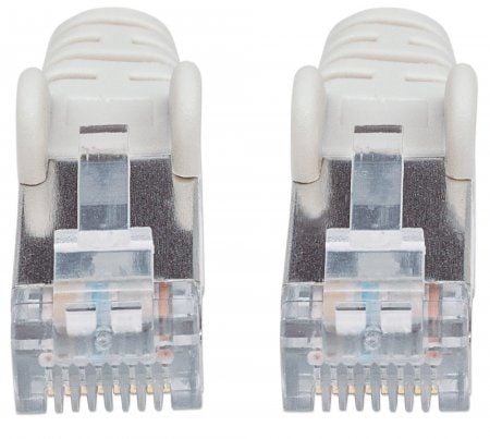 Intellinet 740678, 1 m, Cat7, S/FTP (S-STP), RJ-45, RJ-45, Grå