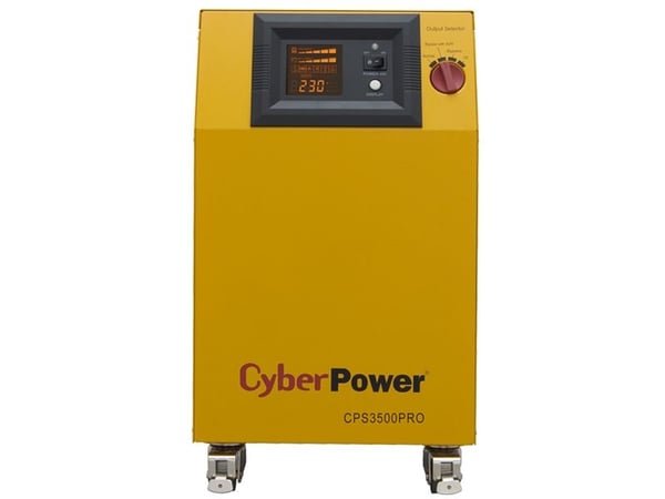 CyberPower CPS3500PRO, Dobbeltkonvertering (Online), 3,5 kVA, 2450 W, Sinus, 140 V, 300 V
