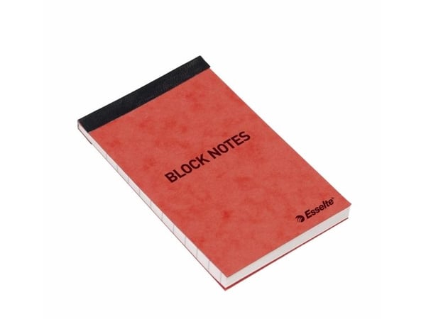 Notesblok Esselte linieret 105x65 mm toplimet 45551 - (10 stk.)