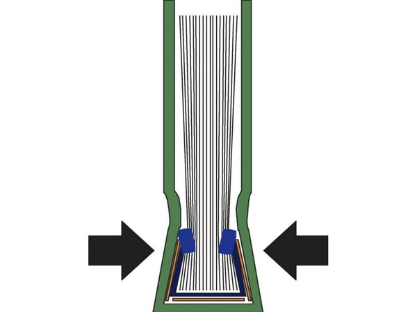 Leitz ImpressBIND - A4 (210 x 297 mm) - 35 ark - matt linblå - stivdeksel