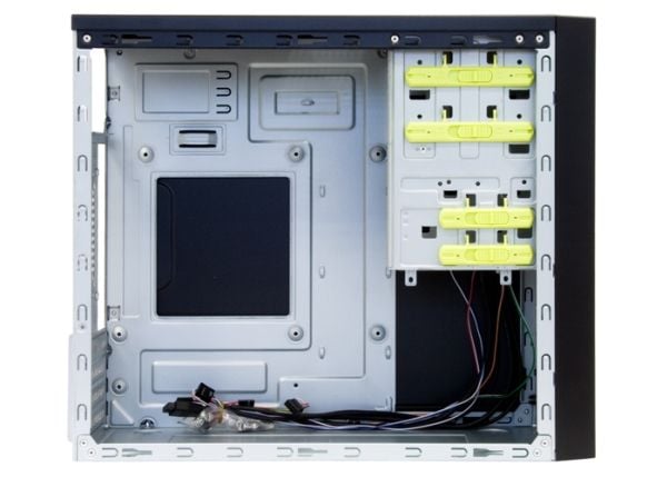 Chieftec Hi-Fi Series HT-01B - Tower - micro ATX 300 watt - svart - USB/FireWire/Lyd