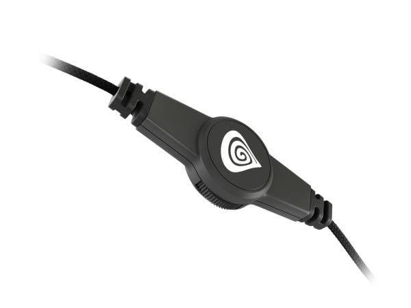 GENESIS Argon 200, Koblet med ledninger (ikke trådløs), Spilling, 20 - 20000 Hz, Hodesett, Sort, Blå