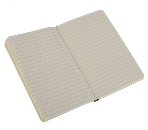 Moleskine QP611, Sort, Matt, Heftet, Voksen
