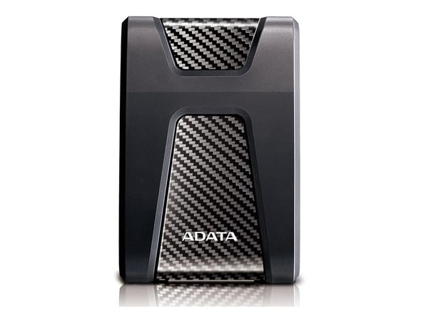 ADATA DashDrive Durable HD650 - Harddisk - 2 TB - ekstern (bærbar) - 2.5" - USB 3.0 - svart