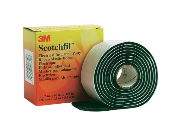 3M gummitape Scotchfil&trade, (L x B) 1,5 m x 38 mm svart butylgummi Scotchfil&trad (80-6108-3372-7)