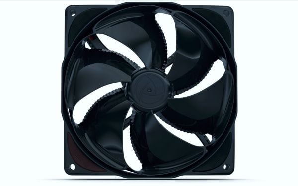 Noiseblocker NB-eLoop B12-PS - Black Edition - insertti tuulettimella - 120 mm - musta