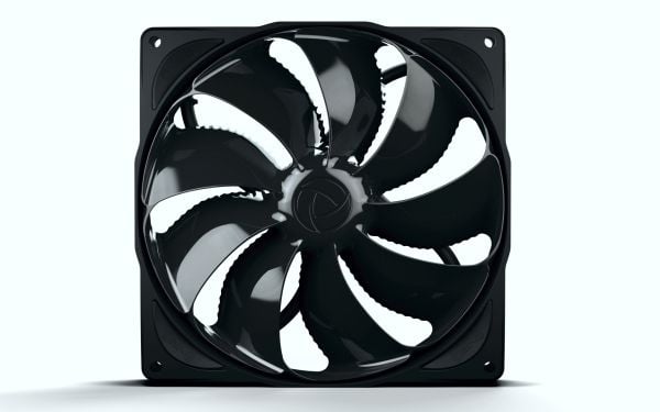 Noiseblocker NB-eLoop B14-PS - Black Edition - insertti tuulettimella - 140 mm - musta