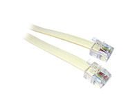 MicroConnect Modular - Telefonkabel - RJ-11 (6 pin) (hann) til RJ-11 (6 pin) (hann) - 2 m