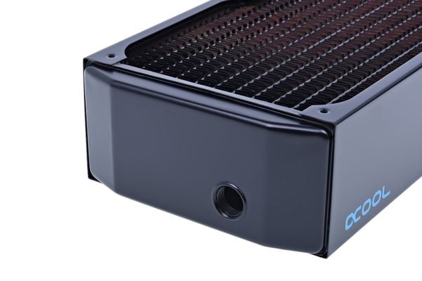 Alphacool NexXxoS UT60, Jäähdytin, Kupari, Terästä, Musta, 14 cm, 144 mm, 466 mm
