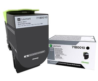 Lexmark - Svart - original - tonerpatron LCCP, LRP - for Lexmark CS317dn, CX317dn
