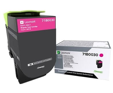 Lexmark X317 - Magenta - original - tonerpatron LCCP, LRP - for Lexmark CS317dn, CX317dn