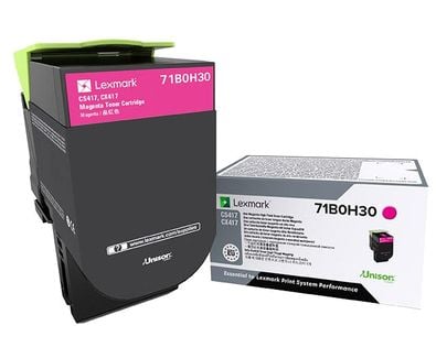 Lexmark X417 - High Yield - magenta - alkuperäinen - värikasetti LCCP - Lexmark CS417dn, CS517de, CX417de, CX517de, CX417dn, CX517de - värikasetti