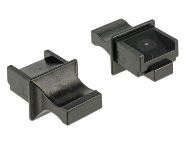 Delock Pölysuojus RJ45:lle - Støvdække - sort (pakkaus 10 kpl)