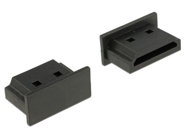 DeLOCK 64030, HDMI A, Sort, Polyethylen (PE), 8 mm, 15,1 mm, 7,2 mm