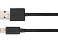 Veho - Lightning-kabel - USB hann til Lightning hann - 1 m - svart