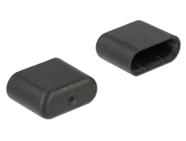 DeLOCK 64008, USB Type-C, Musta, Polyeteeni (PE), 7,85 mm, 9,8 mm, 4,1 mm
