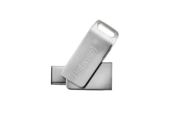 Intenso cMobile Line - USB-flashstasjon - 32 GB - USB 3.0 / USB-C - sølv