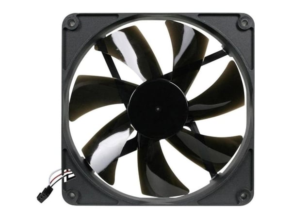 Noiseblocker BlackSilentPro PK3, Vifte, 14 cm, 1700 RPM, 153 m³/t, Sort