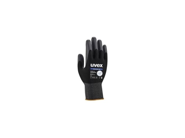 Uvex 6007011, Sort, Voksen, Voksen, Unisex, 1 stykker, Elastan, Polyamid