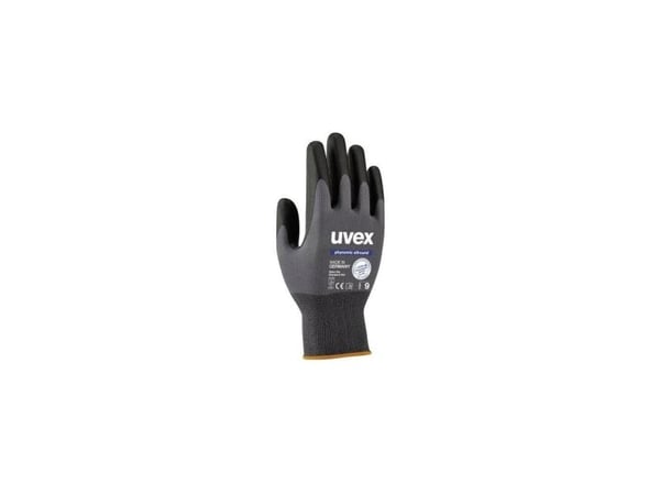 Uvex 6004906, Sort, Grå, Voksen, Voksen, Unisex, 1 stykker, Elastan, Polyamid