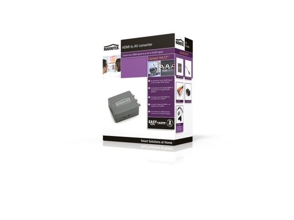 Marmitek Connect HA13 HDMI til AV-konverter - Videotransformator - HDMI - kompositvideo