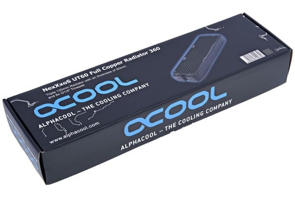 Alphacool NexXxoS UT60 Full Copper 360mm - Kjølesystem - Sort