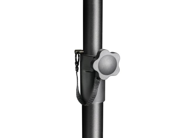 adam hall SPS56B, Gulv, 30 kg, Aluminium, Sort, Gulv, 3 ben