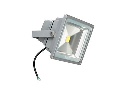 Philips flomlys Philips LED flomlys 910503910065 BVP116 910503910065 25W LED25/740 4000K WB grå