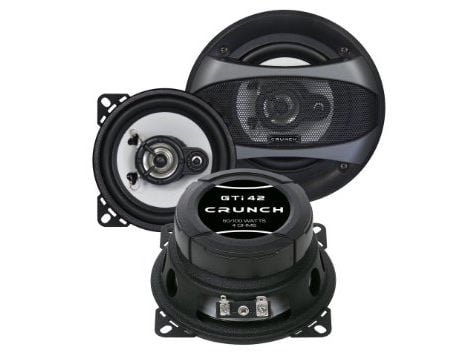 Crunch GTI-42 3-veis triaxial innbyggingshøyttaler 100 W – 1 par