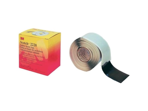 3M Rubber Mastic Tape, Musta, Kumi, 500 V, RoHS 2011/65/EU, 3 m