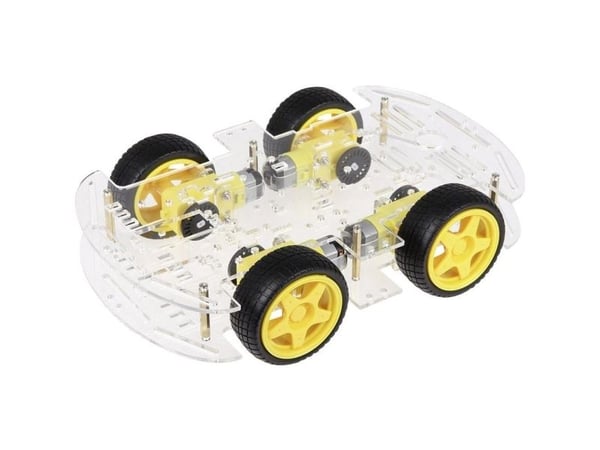 Joy-it robot Auto Kit 4WD Robot03 robotunderstell, variant: byggesett