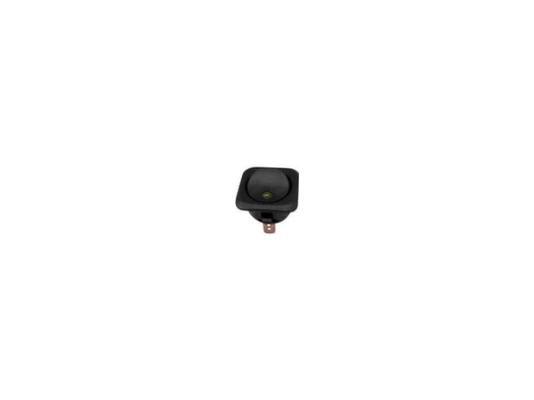 TRU COMPONENTS Auton vaihtokytkin TC-R13-203L-SQ KELTAINEN 12 V/DC 25 A 1 x Off/On Klikkaava 1 kpl