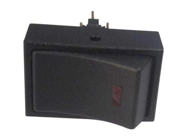 TRU COMPONENTS bilvippe-kontakt TC-R13-207L-SQ RØD 12V/DC 12 V/DC 20 A 1 x Off/On klikk 1 stk