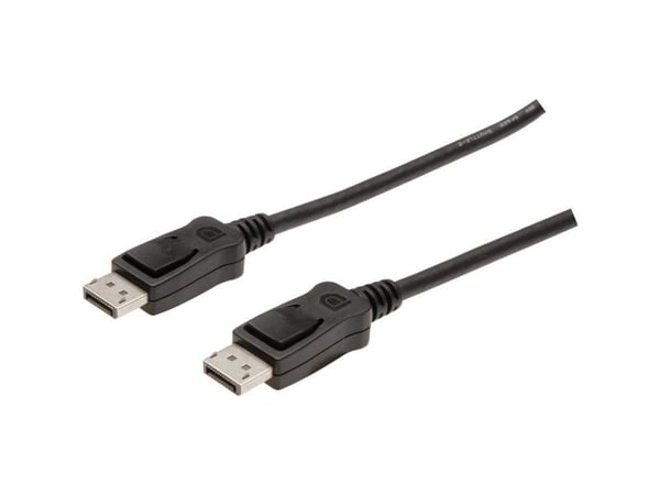 ASSMANN - DisplayPort-kabel - DisplayPort (hann) til DisplayPort (hann) - 15 m - formstøpt - svart