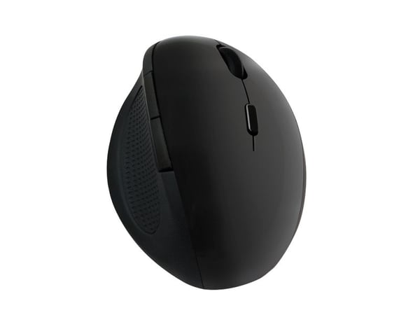 LogiLink ID0139, Høyre hendt, Optisk, RF kabel-fri, 1600 DPI, Sort