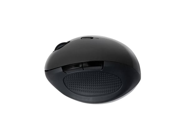LogiLink ID0139, Høyre hendt, Optisk, RF kabel-fri, 1600 DPI, Sort