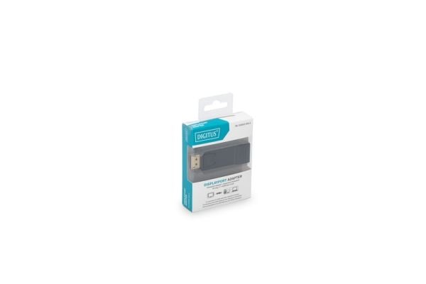 DIGITUS - Video adapter - DisplayPort hann til HDMI hunn - svart - formstøpt