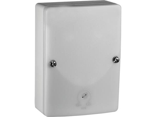 NIKO Skimmer rele Minilux IP543-300lux, 16A230VACkorkeus95 mm, leveys 68 mm, syvyys 38 mm, valkoinen