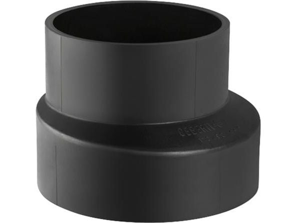 Geberit PEH reduktion excentrisk Ø 110-50 mm
