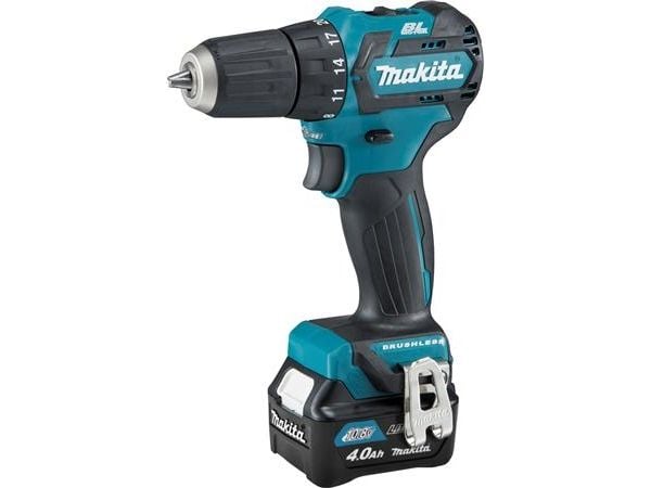 Makita DF332DSMJ, Pisteporakone, 1 cm, 2,8 cm, 1 cm, 0,8 mm, 450 rpm