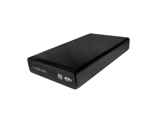 LogiLink UA0284, HDD-kabinett, 3.5", SATA, 5 Gbit/s, USB-tilkobling, Sort