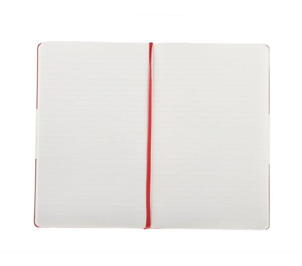 Moleskine Classic, Monokromatisk, Rød, 240 ark, Matt, Innbundet (hardcover), Voksen