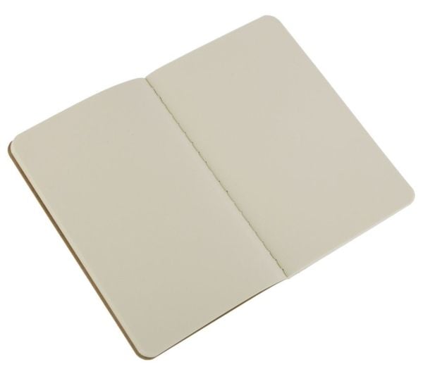 Moleskine QP413, Brun, 64 ark, Matt, Voksen