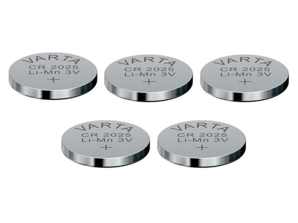 Varta Professional - Batteri 5 x CR2025 - Li - 157 mAh