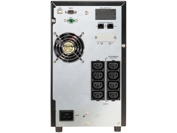 PowerWalker VFI 2000 CG PF1, Dobbeltkonvertering (Online), 2 kVA, 2000 W, 110 V, 300 V, 40/70 Hz